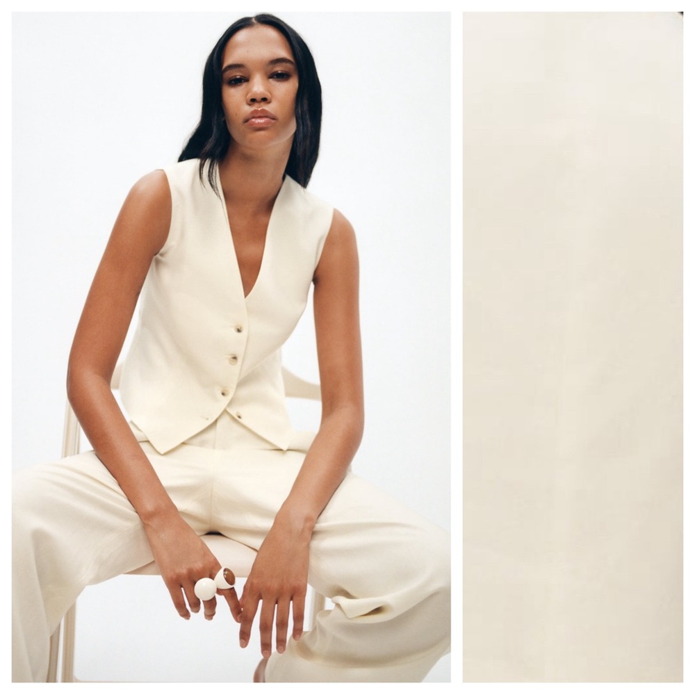 Zara Cream Women's Vest